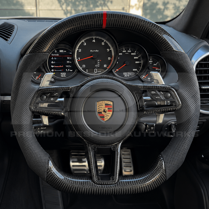 porsche cayenne 958 custom steering wheel