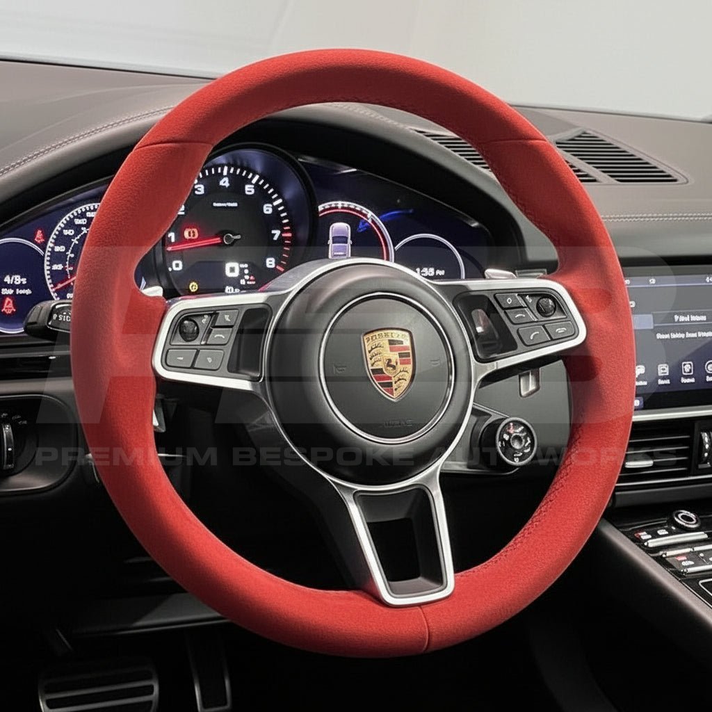 porsche cayenne 9y0 custom steering wheel