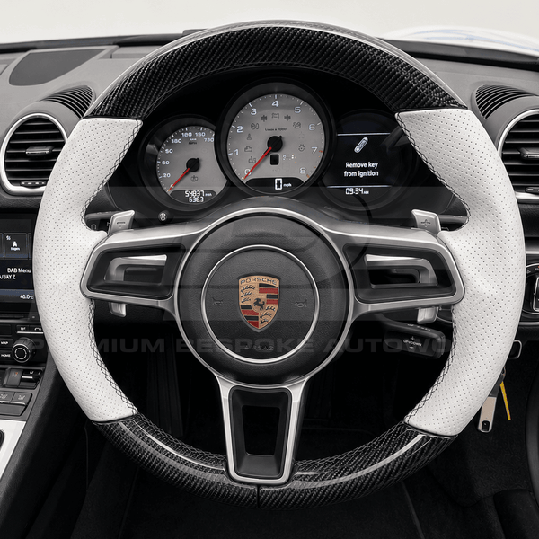 Porsche Cayman Boxster 982 Custom Steering Wheel, Build Your Own