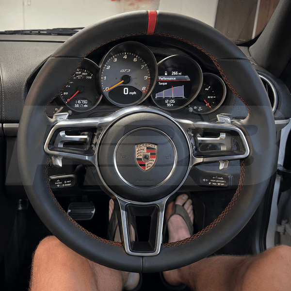 Porsche Cayman Boxster 982 Custom Steering Wheel, Build Your Own