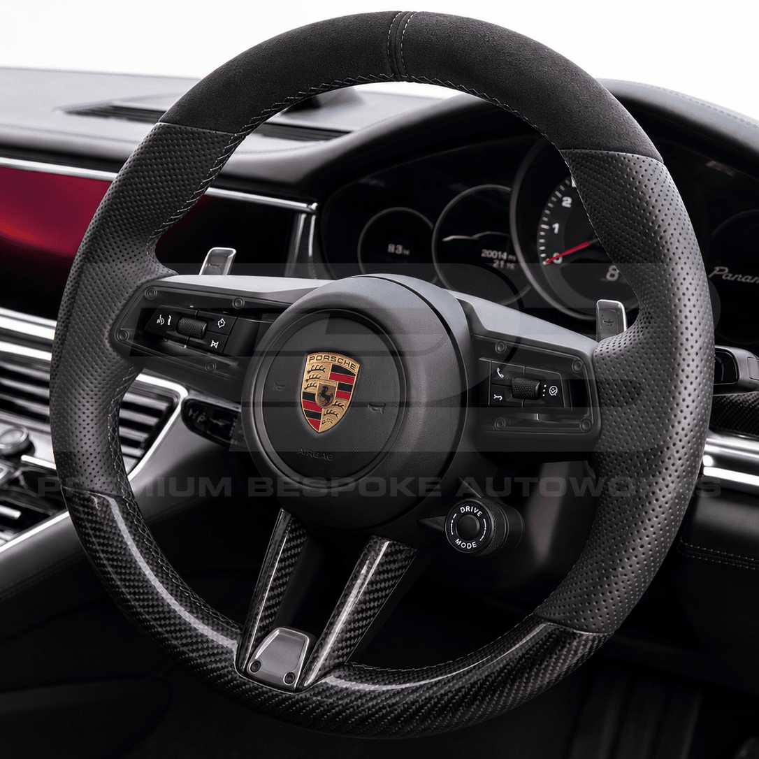 porsche panamera 971.2 custom steering wheel
