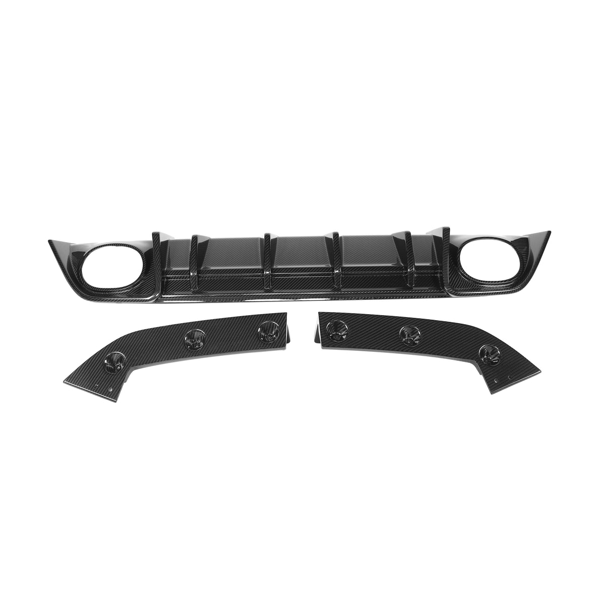 REVOZPORT Audi RS3 8Y Saloon Carbon Fibre Rear Diffuser (2021-2024), image 6 - Premium Bespoke AutoWorks