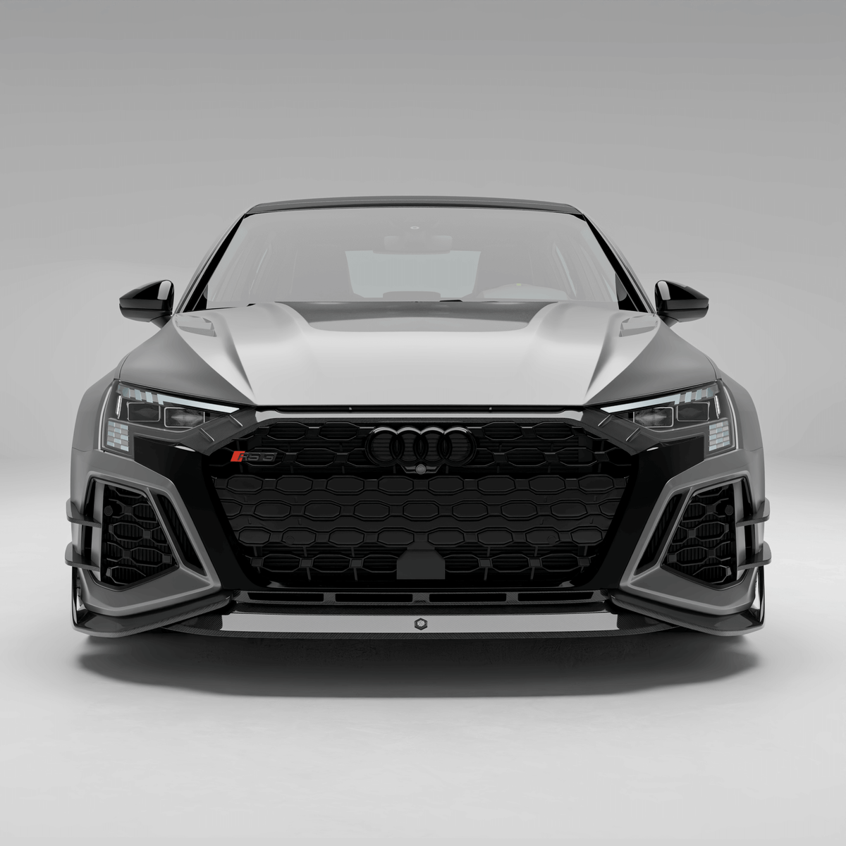 REVOZPORT Audi RS3 8Y Sportback Carbon Fibre Front Grille (2021-2024), image 7 - Premium Bespoke AutoWorks