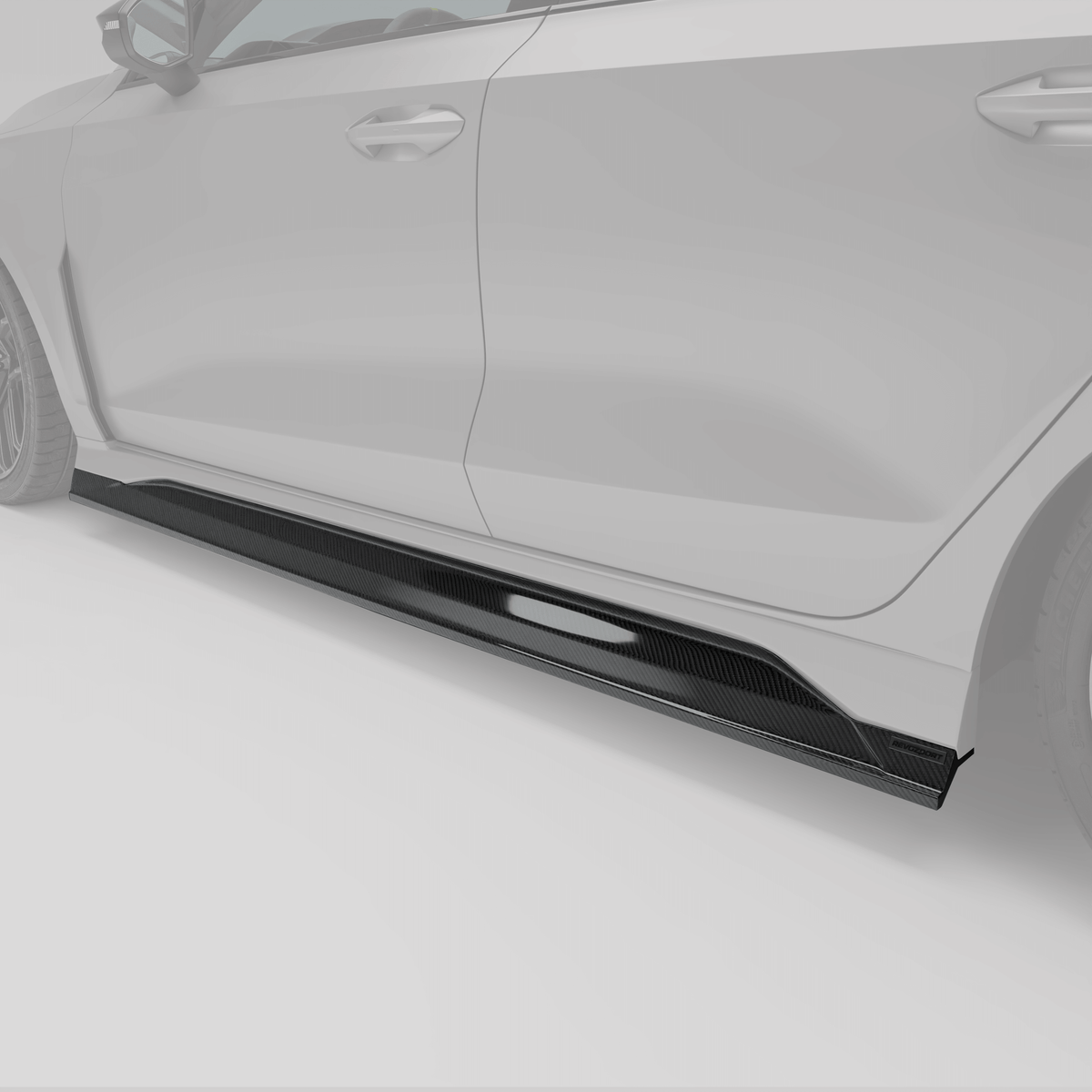 REVOZPORT Audi RS3 8Y Sportback Carbon Fibre Side Skirts (2021+) - Premium Bespoke AutoWorks