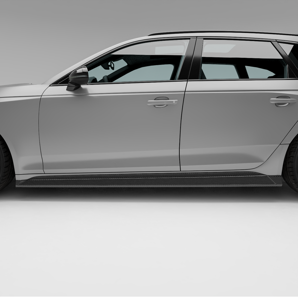 REVOZPORT Audi RS4 Avant B9.5 Carbon Fibre Side Skirts (2020-2023), image 11 - Premium Bespoke AutoWorks