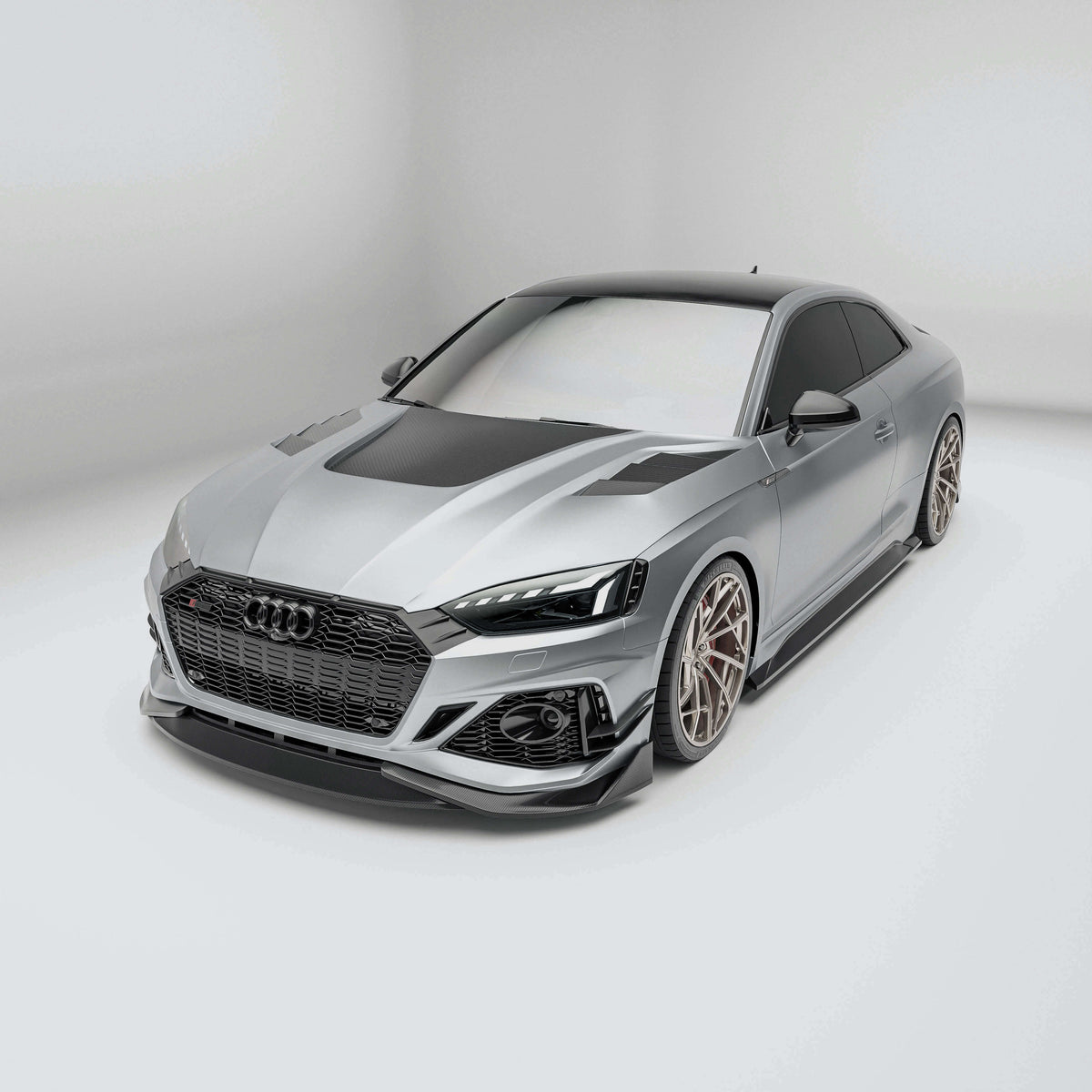 REVOZPORT Audi RS5 Coupe B9.5 Carbon Fibre Bonnet (2020-2024), image 8 - Premium Bespoke AutoWorks