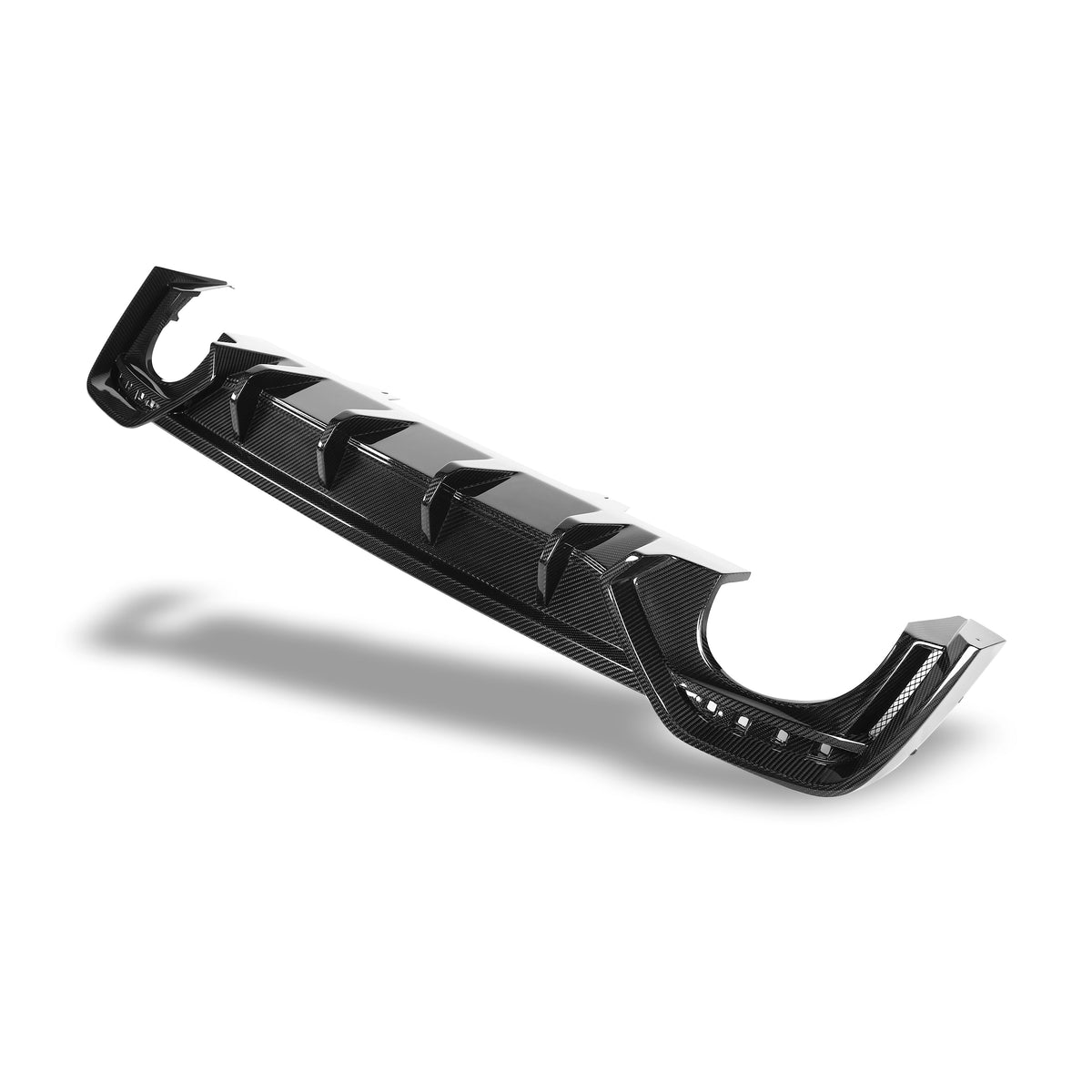 REVOZPORT Audi RS5 Coupe B9.5 Carbon Fibre Rear Diffuser (2020-2024), image 3 - Premium Bespoke AutoWorks