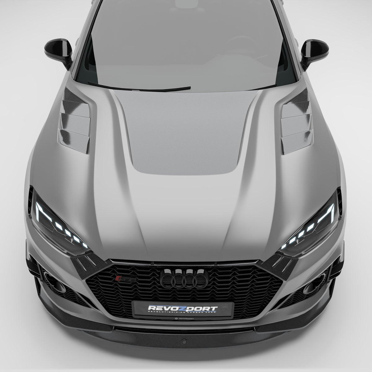 REVOZPORT Audi RS5 Sportback B9.5 Carbon Fibre Bonnet (2020-2024), image 7 - Premium Bespoke AutoWorks