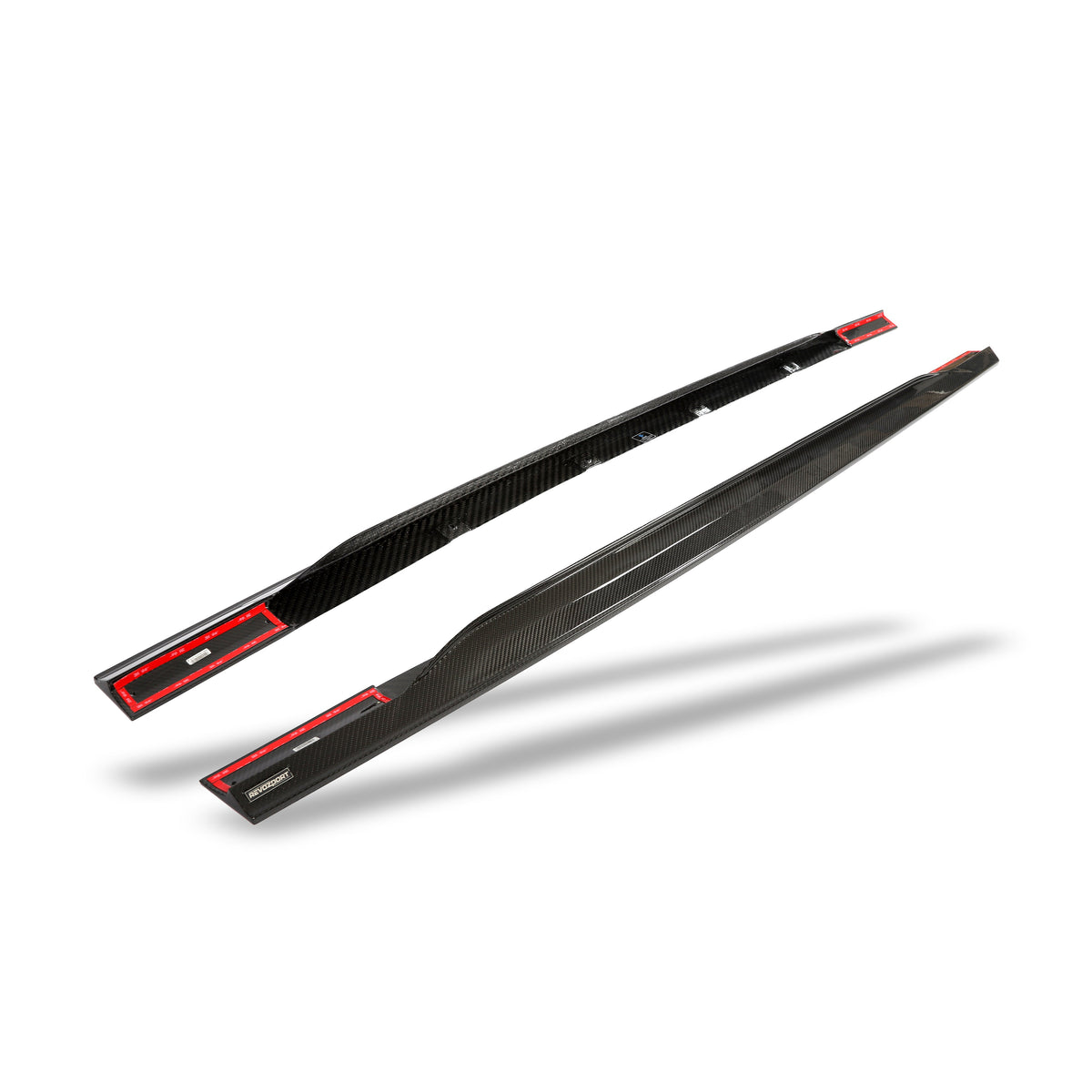 REVOZPORT Audi RS5 Sportback B9.5 Carbon Fibre Side Skirts (2020-2024), image 3 - Premium Bespoke AutoWorks