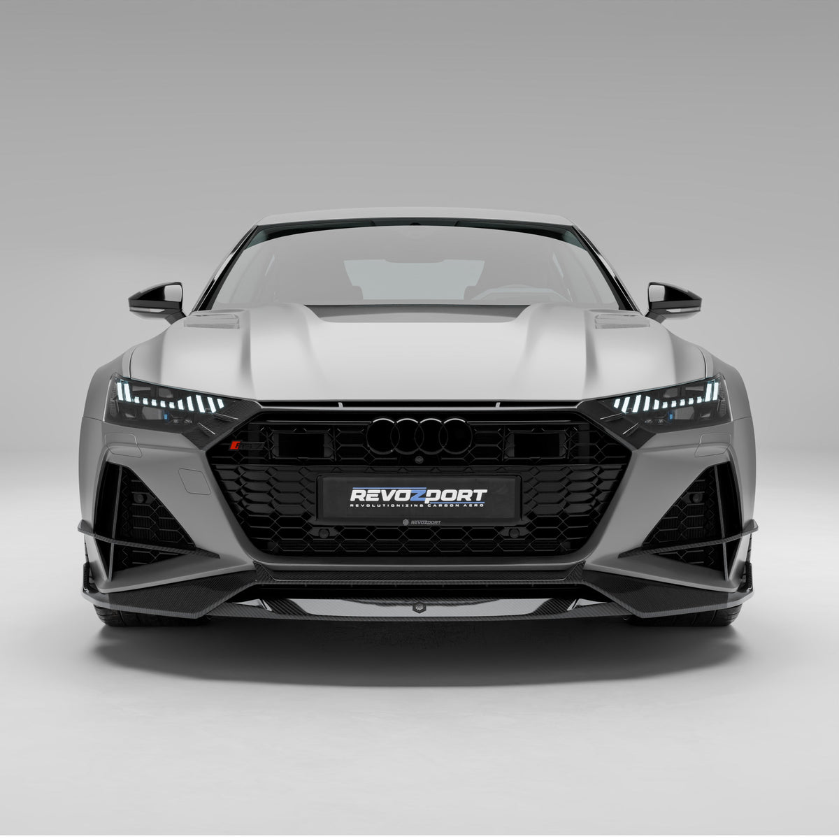 REVOZPORT Audi RS7 Sportback C8 Carbon Fibre Bonnet (2020+), image 8 - Premium Bespoke AutoWorks