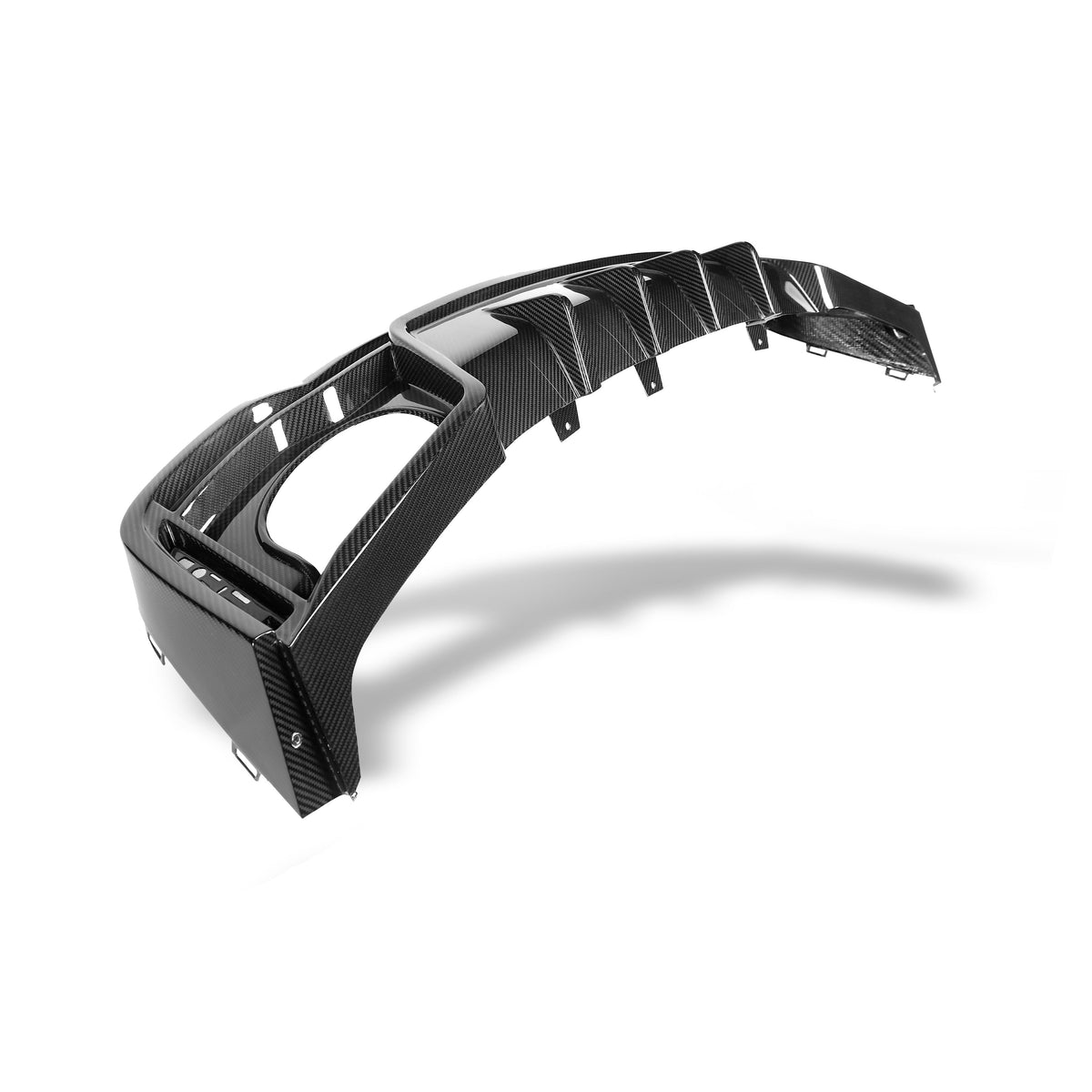 REVOZPORT Audi RS7 Sportback C8 Carbon Fibre Rear Diffuser (2020+), image 10 - Premium Bespoke AutoWorks