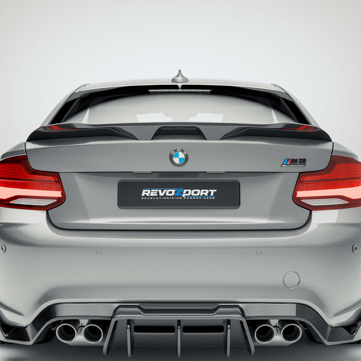 REVOZPORT BMW M2 Competition F87 Carbon Fibre Boot Spoiler (2018-2021), image 2 - Premium Bespoke AutoWorks