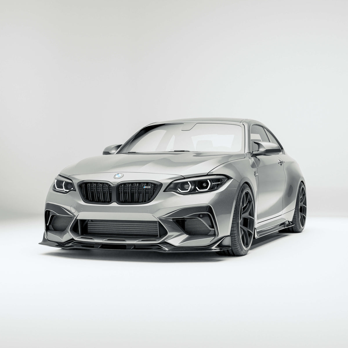 REVOZPORT BMW M2 Competition F87 Carbon Fibre Front Lip (2018-2021), image 2 - Premium Bespoke AutoWorks