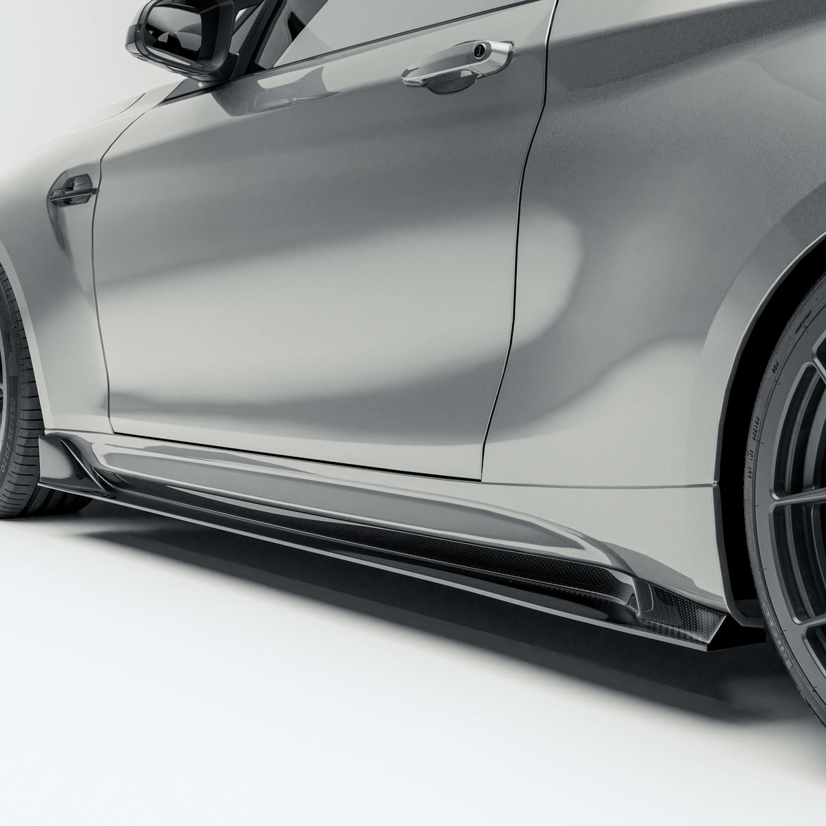 REVOZPORT BMW M2 Competition F87 Carbon Fibre Side Skirts (2018-2021), image 2 - Premium Bespoke AutoWorks