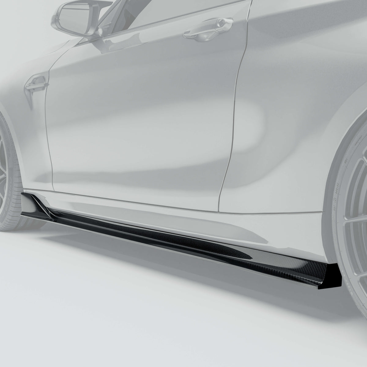 REVOZPORT BMW M2 F87 Carbon Fibre Side Skirts (2016-2018) - Premium Bespoke AutoWorks