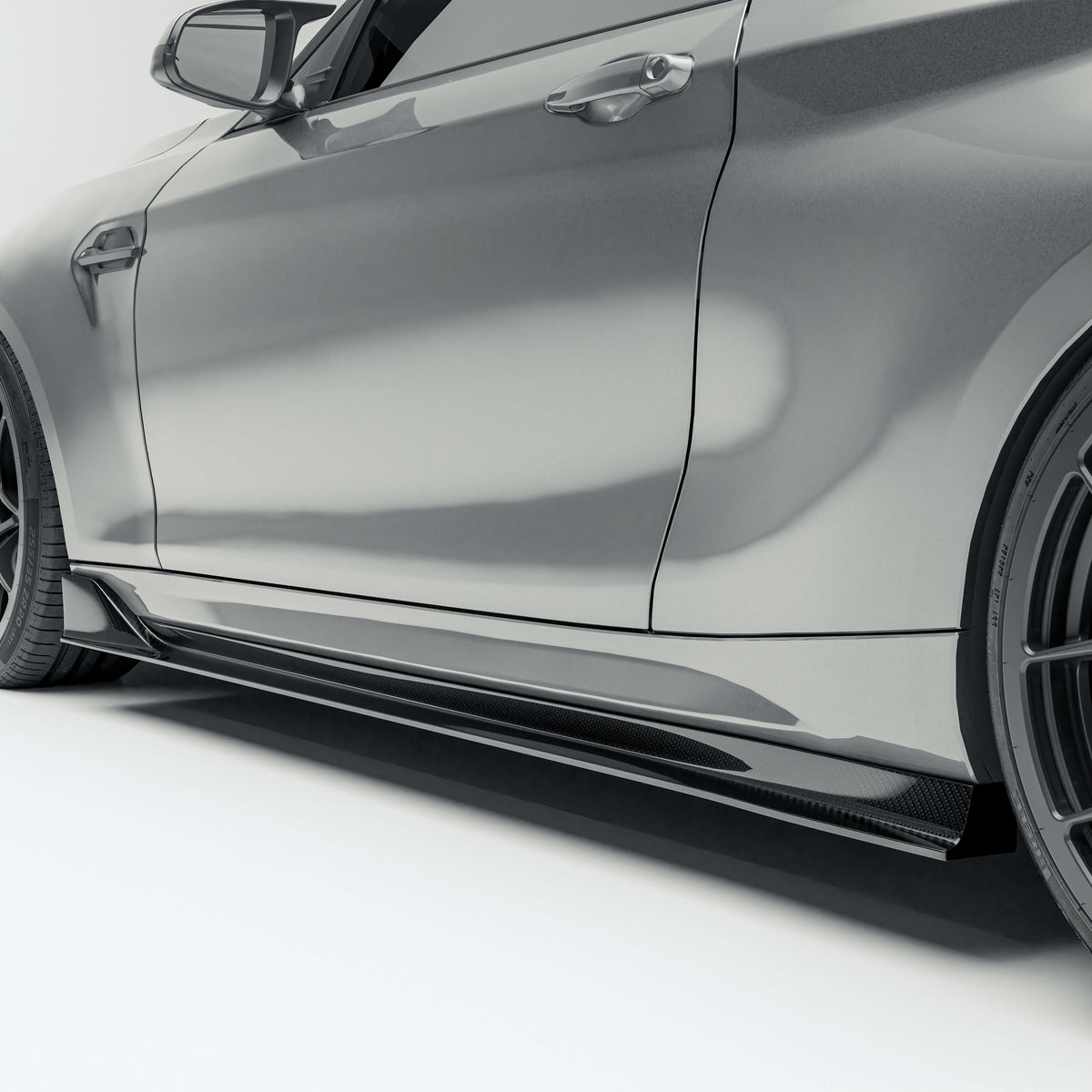 REVOZPORT BMW M2 F87 Carbon Fibre Side Skirts (2016-2018), image 2 - Premium Bespoke AutoWorks