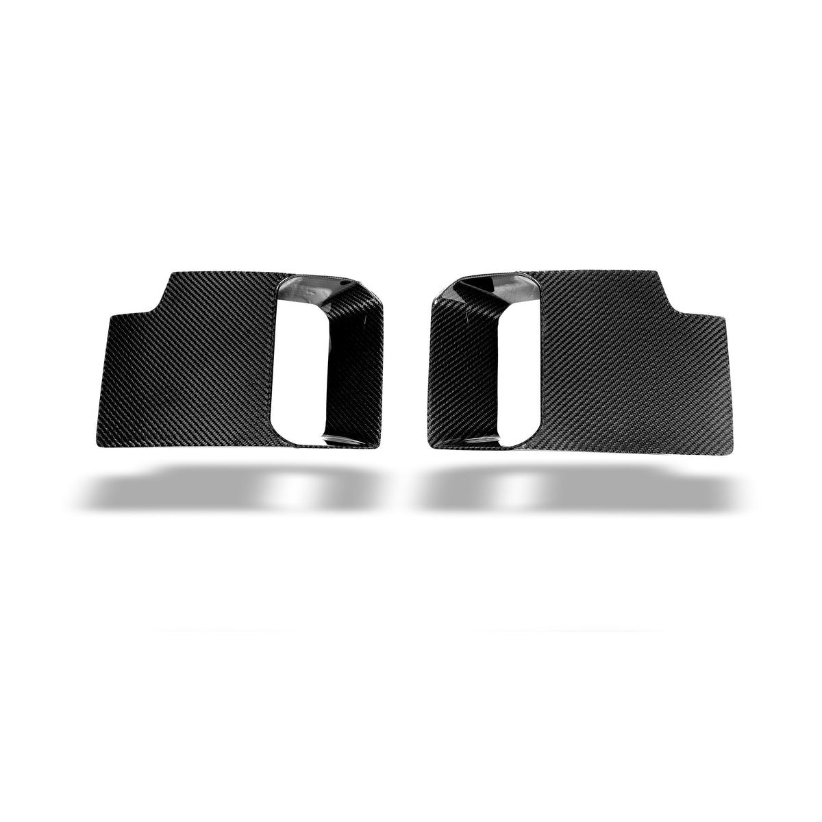 REVOZPORT BMW M2 G87 Carbon Fibre Aero Front Bumper Block-Off Plates (2023+), image 4 - Premium Bespoke AutoWorks