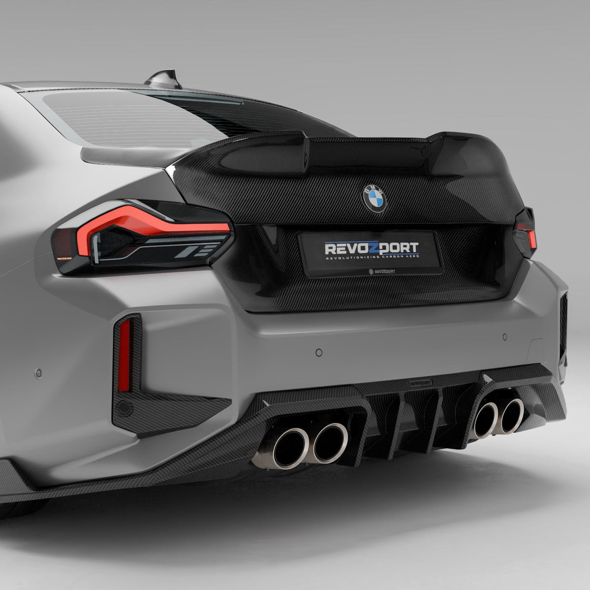 REVOZPORT BMW M2 G87 Carbon Fibre Boot Lid (2023+), image 2 - Premium Bespoke AutoWorks