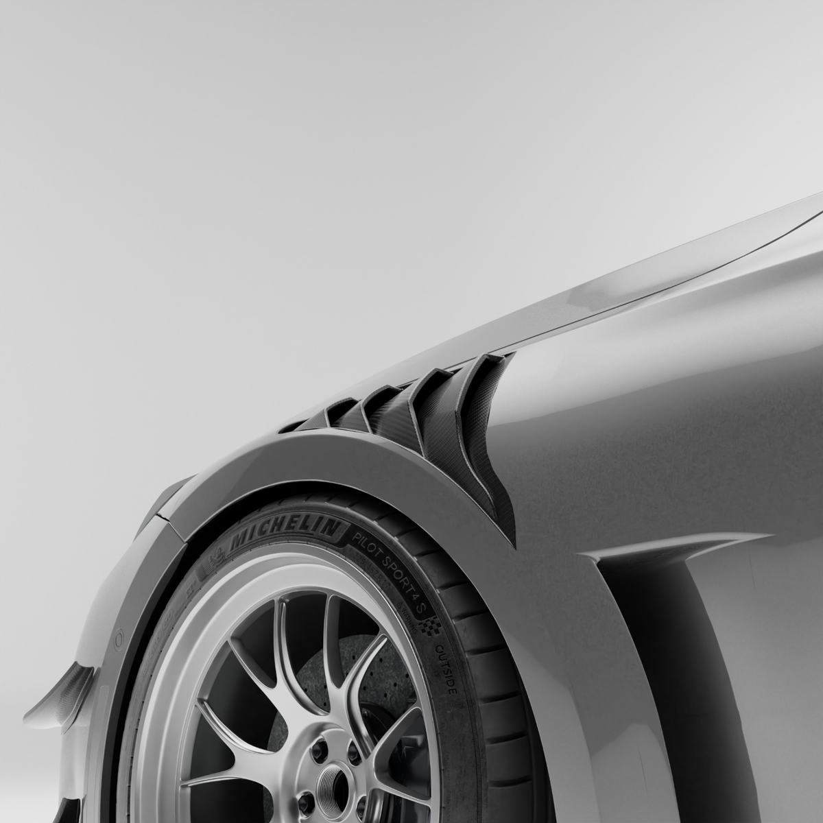 REVOZPORT BMW M2 G87 Carbon Fibre Hybrid Front Fenders (2023+), image 10 - Premium Bespoke AutoWorks