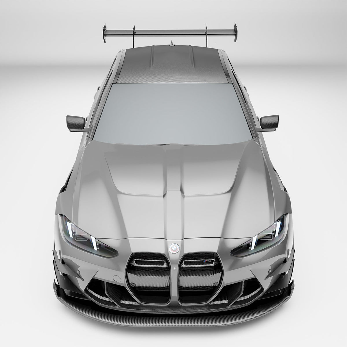 REVOZPORT BMW M3 G80 Carbon Fibre Aero Splitter and Air Dam (2021+), image 10 - Premium Bespoke AutoWorks