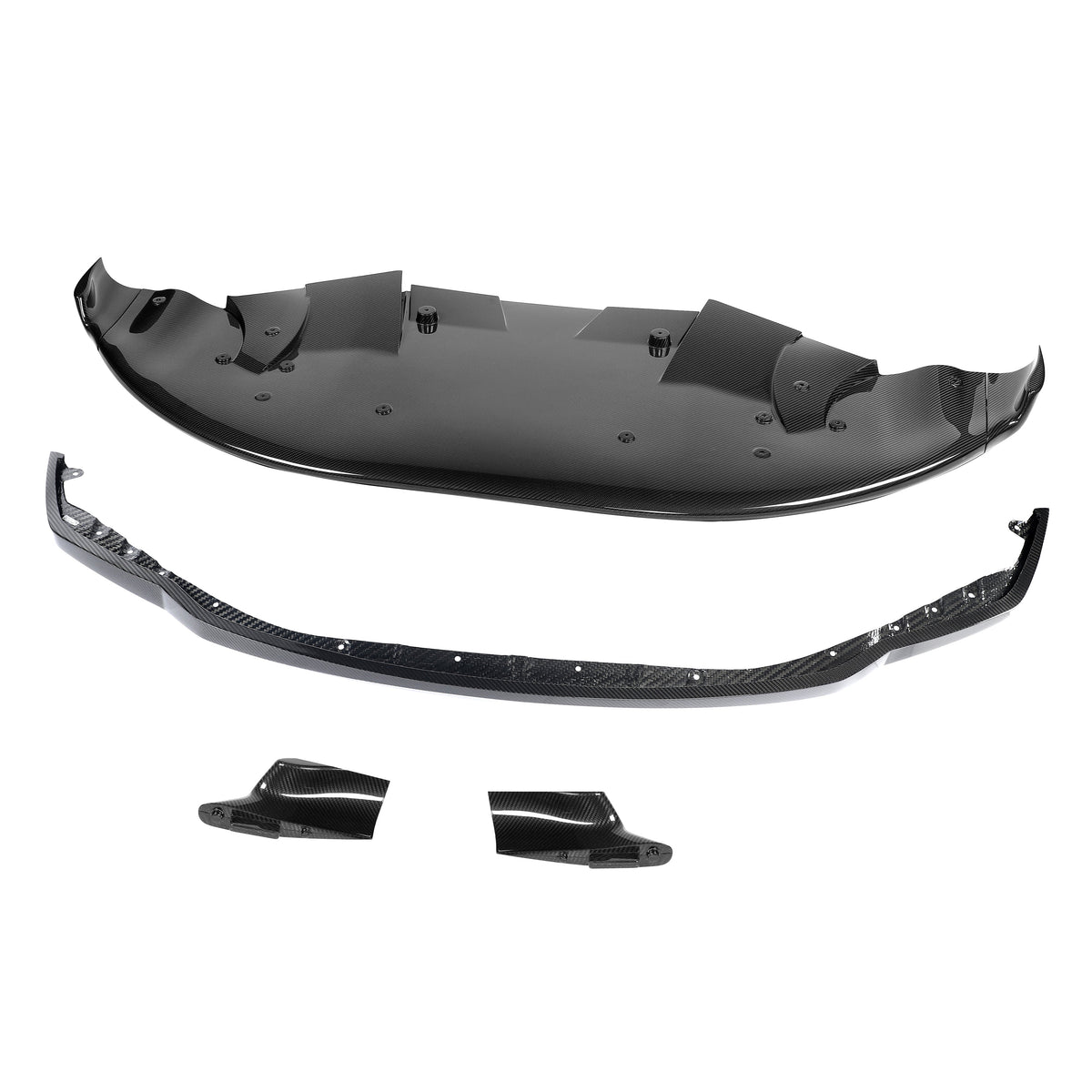 REVOZPORT BMW M3 G80 Carbon Fibre Aero Splitter and Air Dam (2021+), image 5 - Premium Bespoke AutoWorks