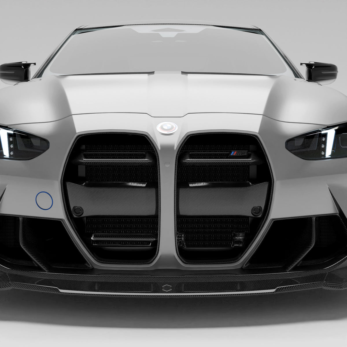 REVOZPORT BMW M3 G80 Carbon Fibre Front Grille (2021+), image 2 - Premium Bespoke AutoWorks