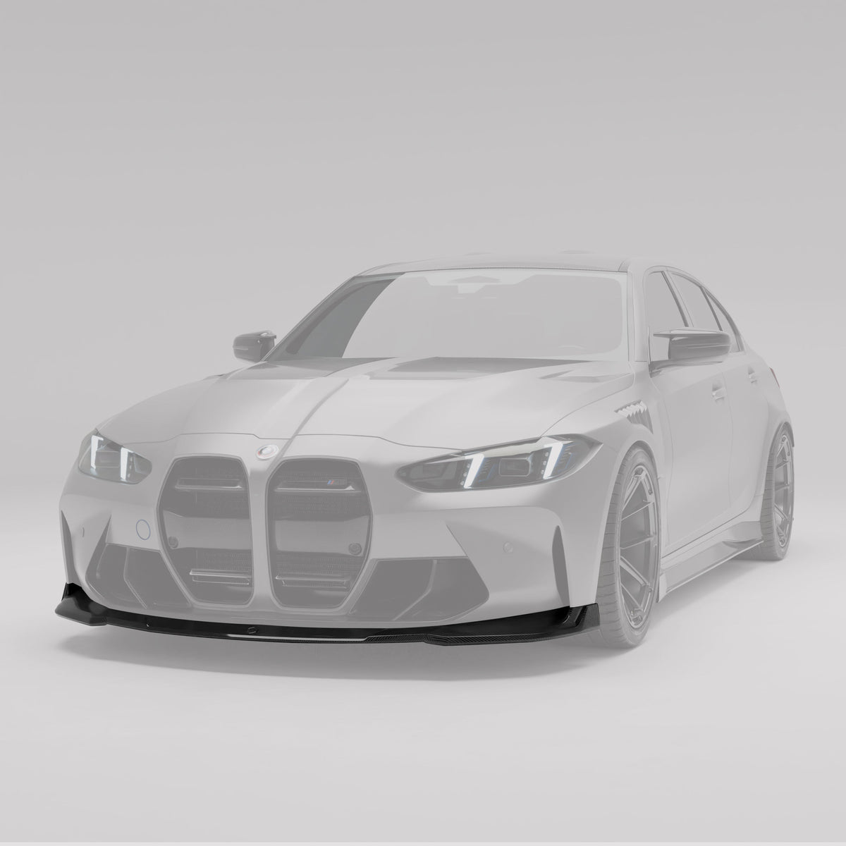REVOZPORT BMW M3 G80 Carbon Fibre Front Lip (2021+) - Premium Bespoke AutoWorks
