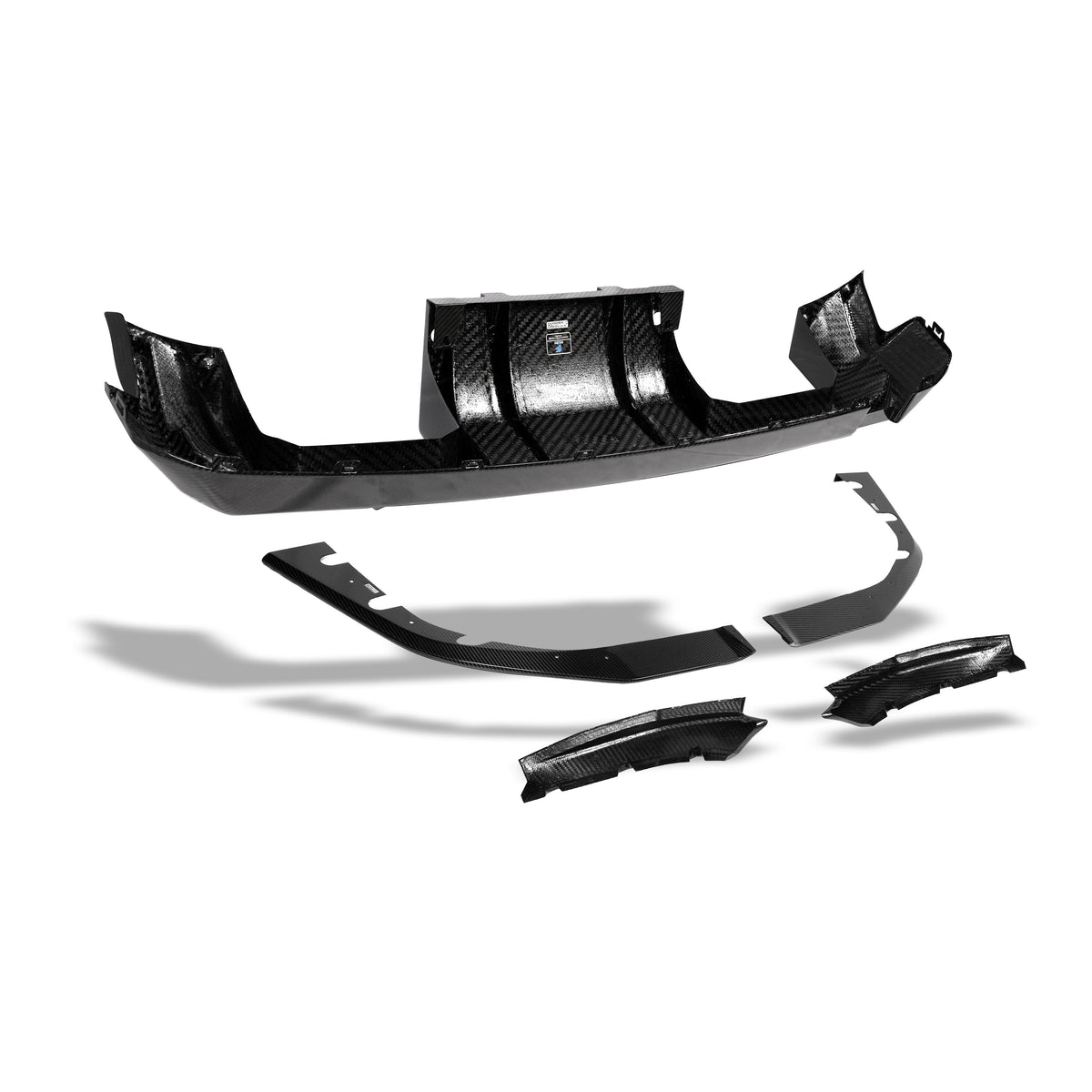 REVOZPORT BMW M3 G80 Carbon Fibre Rear Diffuser (2021+), image 4 - Premium Bespoke AutoWorks