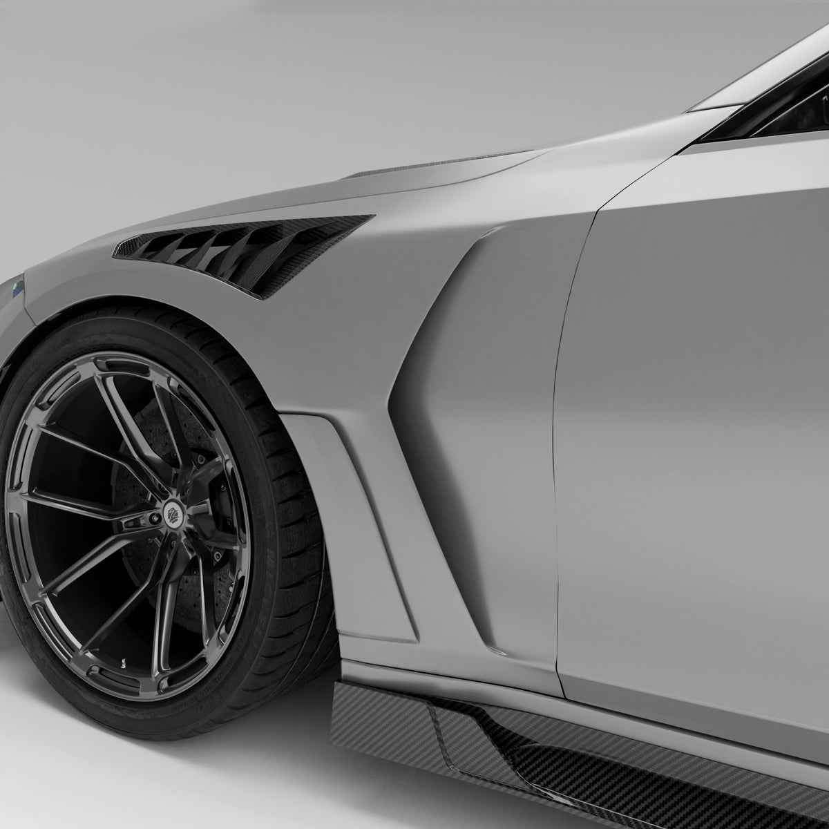 REVOZPORT BMW M3 G80 Carbon Fibre Side Fenders (2021+), image 2 - Premium Bespoke AutoWorks
