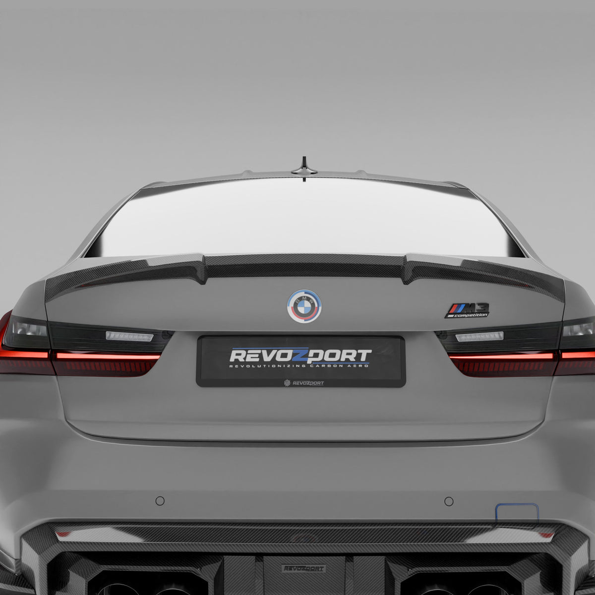 REVOZPORT BMW M3 G80 Carbon Fibre Spoiler (2021+), image 2 - Premium Bespoke AutoWorks