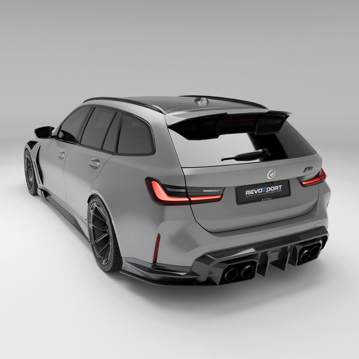 REVOZPORT BMW M3 Touring G81 Carbon Fibre Roof Spoiler (2022+), image 9 - Premium Bespoke AutoWorks