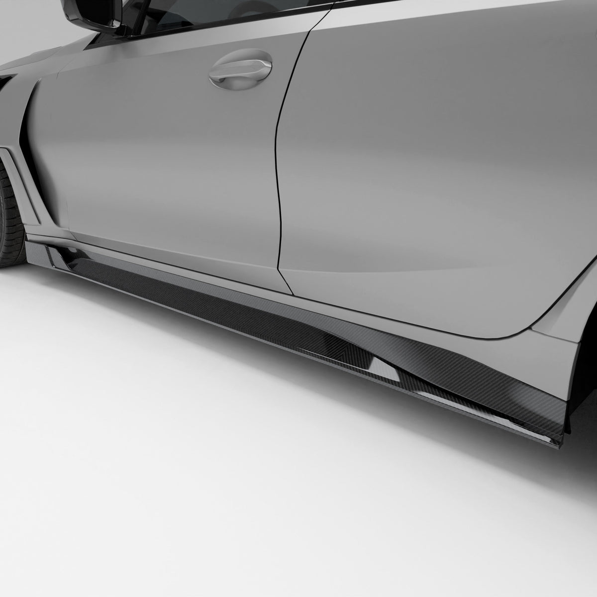 REVOZPORT BMW M3 Touring G81 Carbon Fibre Side Skirts (2022+), image 2 - Premium Bespoke AutoWorks
