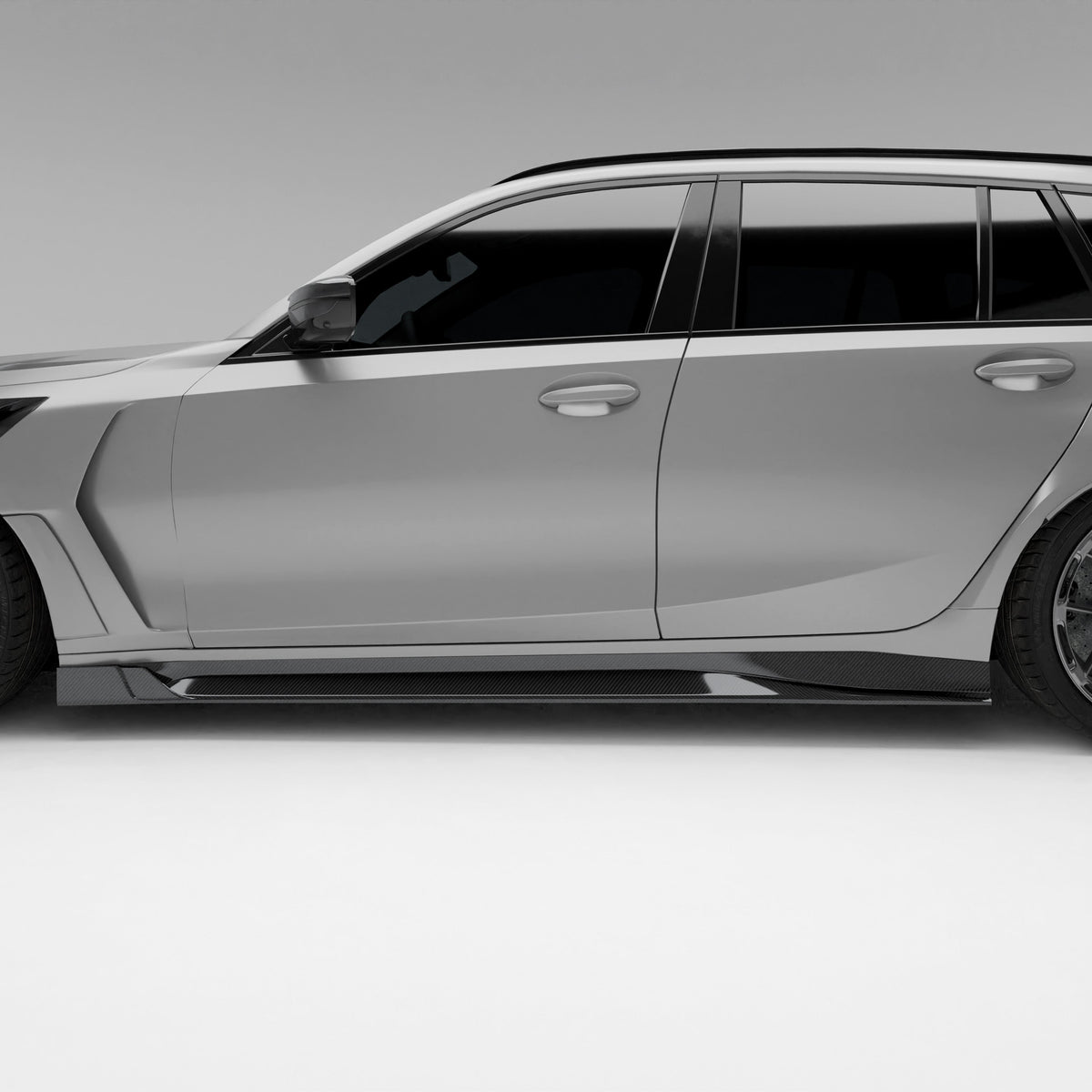 REVOZPORT BMW M3 Touring G81 Carbon Fibre Side Skirts (2022+), image 9 - Premium Bespoke AutoWorks