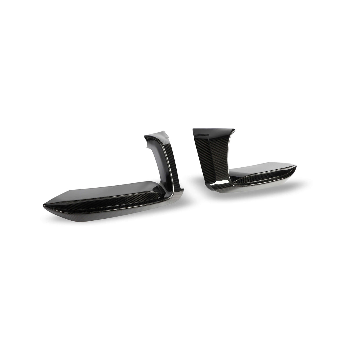 REVOZPORT BMW M4 F82 Carbon Fibre Front Canards (2014-2020), image 3 - Premium Bespoke AutoWorks