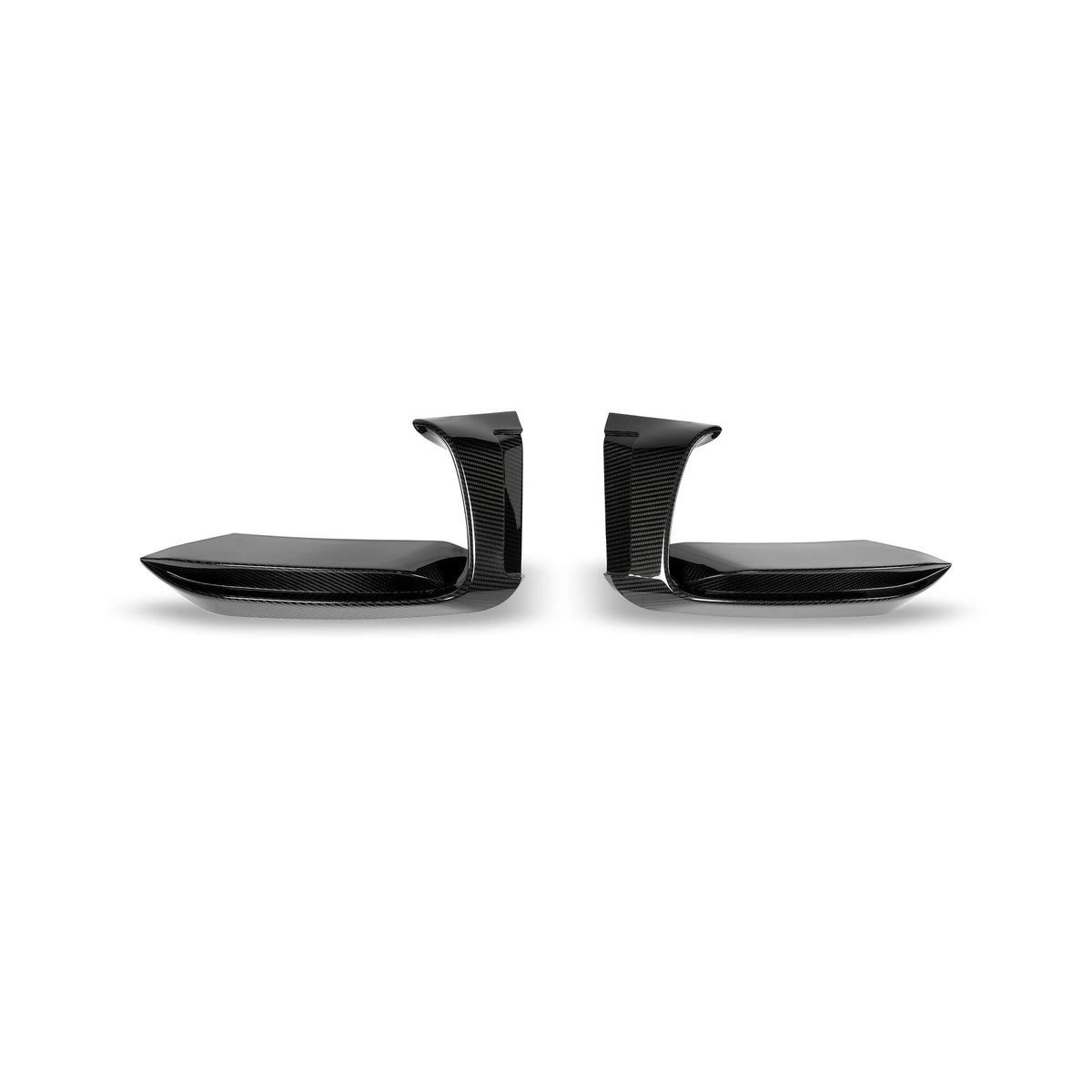 REVOZPORT BMW M4 F82 Carbon Fibre Front Canards (2014-2020), image 4 - Premium Bespoke AutoWorks