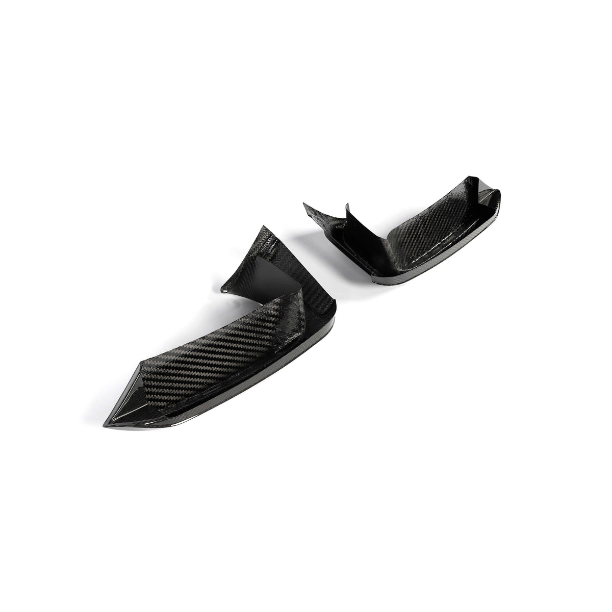 REVOZPORT BMW M4 F82 Carbon Fibre Front Canards (2014-2020), image 8 - Premium Bespoke AutoWorks
