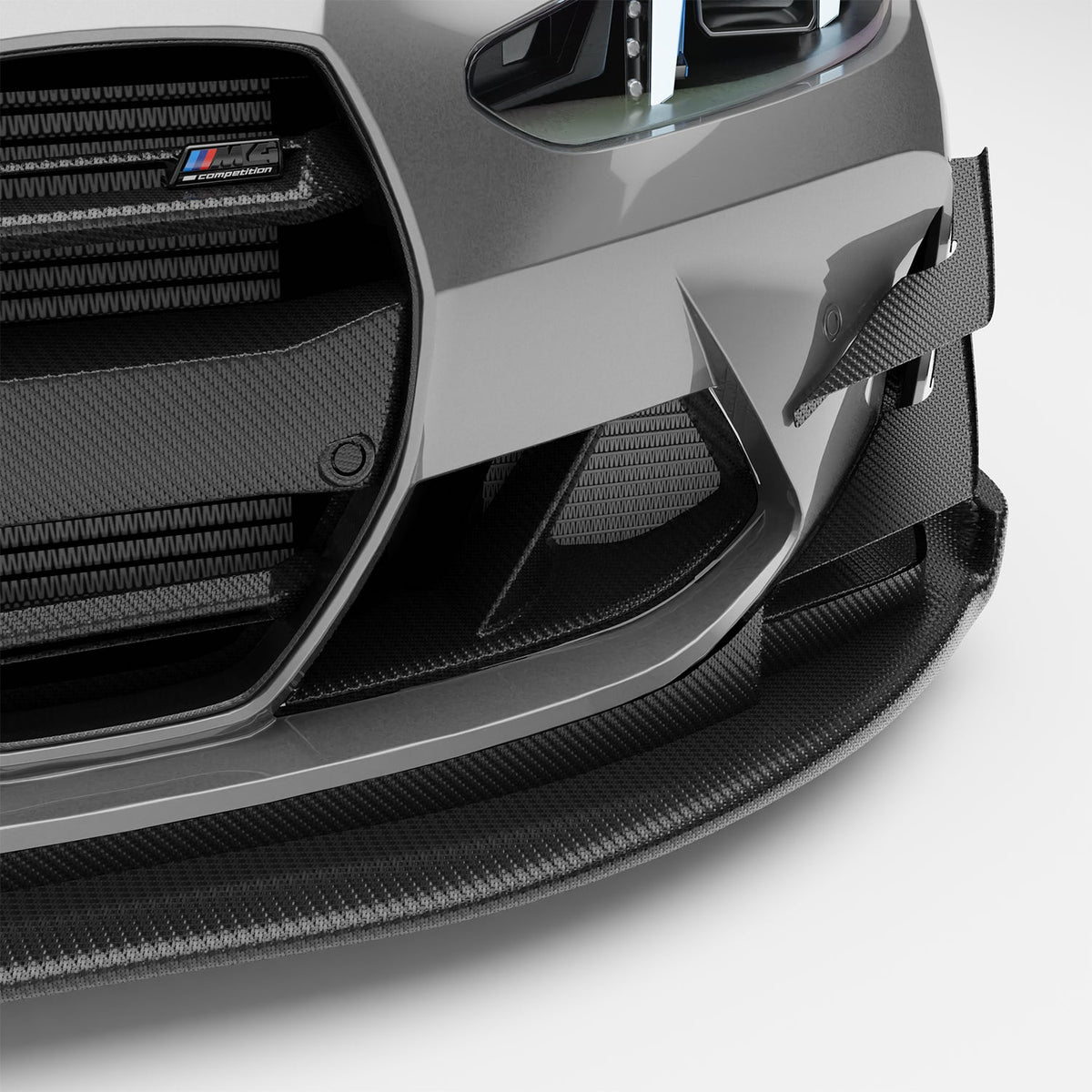 REVOZPORT BMW M4 G82 Carbon Fibre Front Bumper Inlets (2021+), image 3 - Premium Bespoke AutoWorks