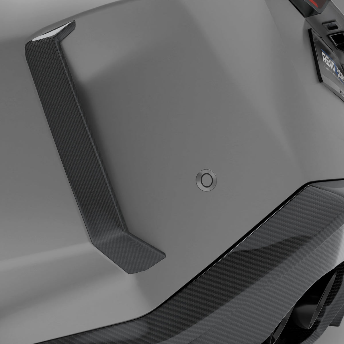 REVOZPORT BMW M5 G90 Carbon Fibre Rear Canards (2024+), image 2 - Premium Bespoke AutoWorks