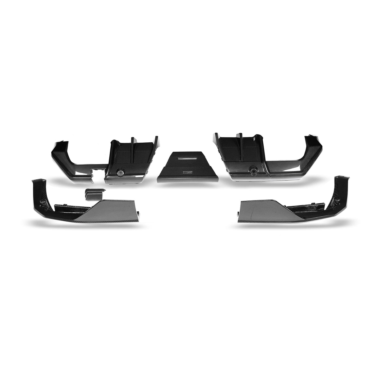 REVOZPORT BMW M5 G90 Carbon Fibre Rear Diffuser (2024+), image 3 - Premium Bespoke AutoWorks