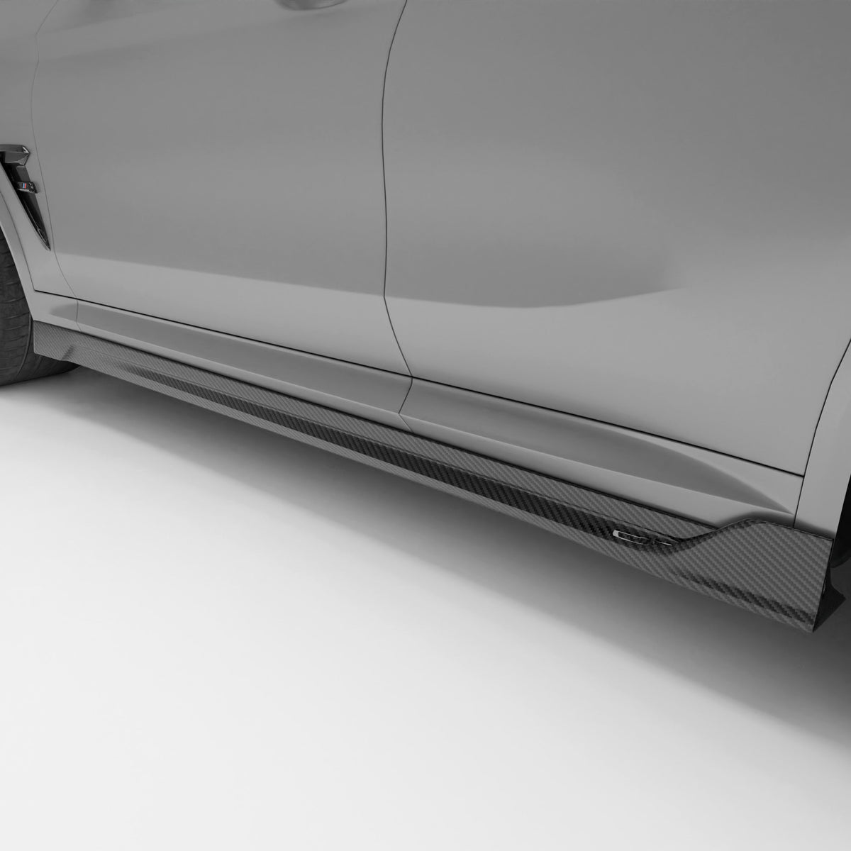 REVOZPORT BMW X3M F97 LCI Carbon Fibre Side Skirts (2021-2024), image 2 - Premium Bespoke AutoWorks