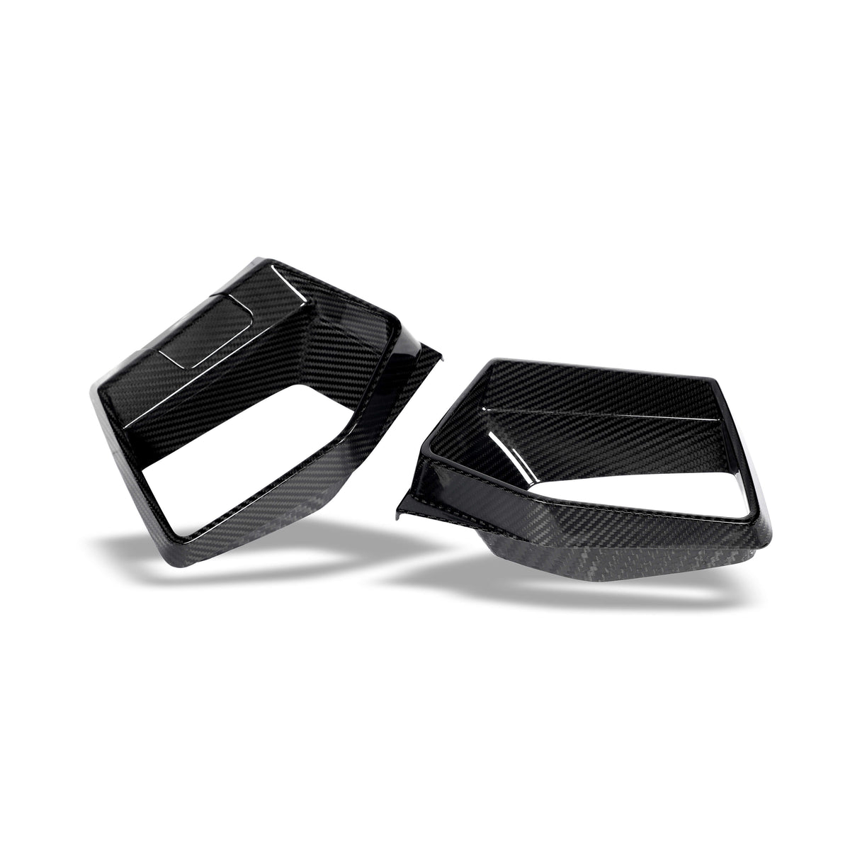REVOZPORT BMW X4M F98 LCI Carbon Fibre Front Bumper Vents (2021-2025), image 6 - Premium Bespoke AutoWorks