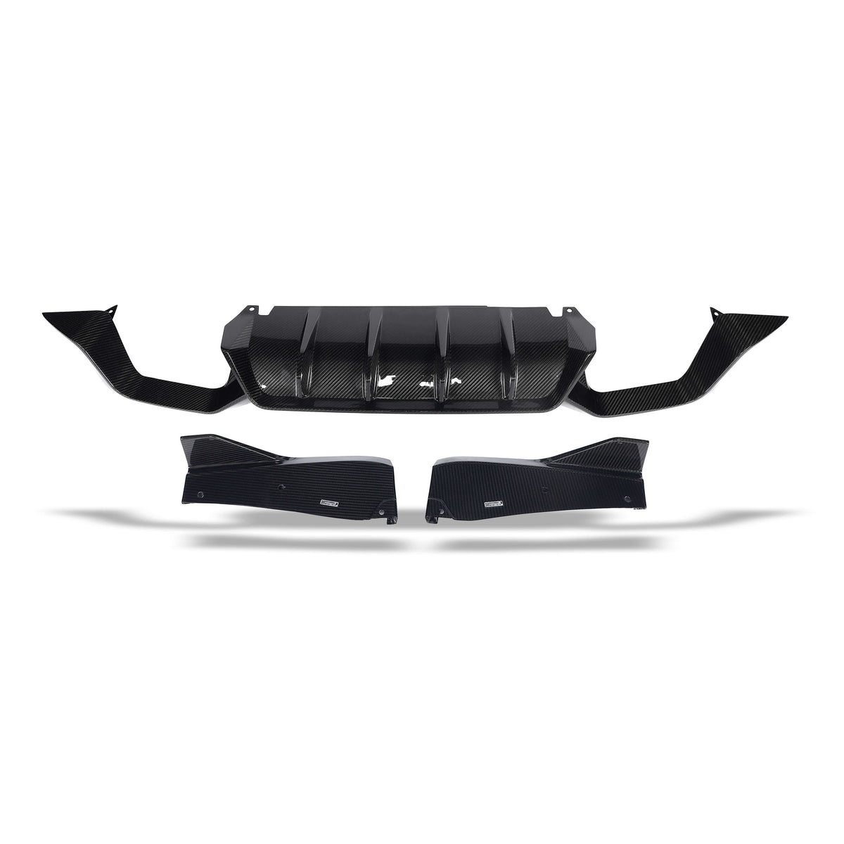 REVOZPORT BMW X4M F98 LCI Carbon Fibre Rear Diffuser (2021-2025), image 7 - Premium Bespoke AutoWorks