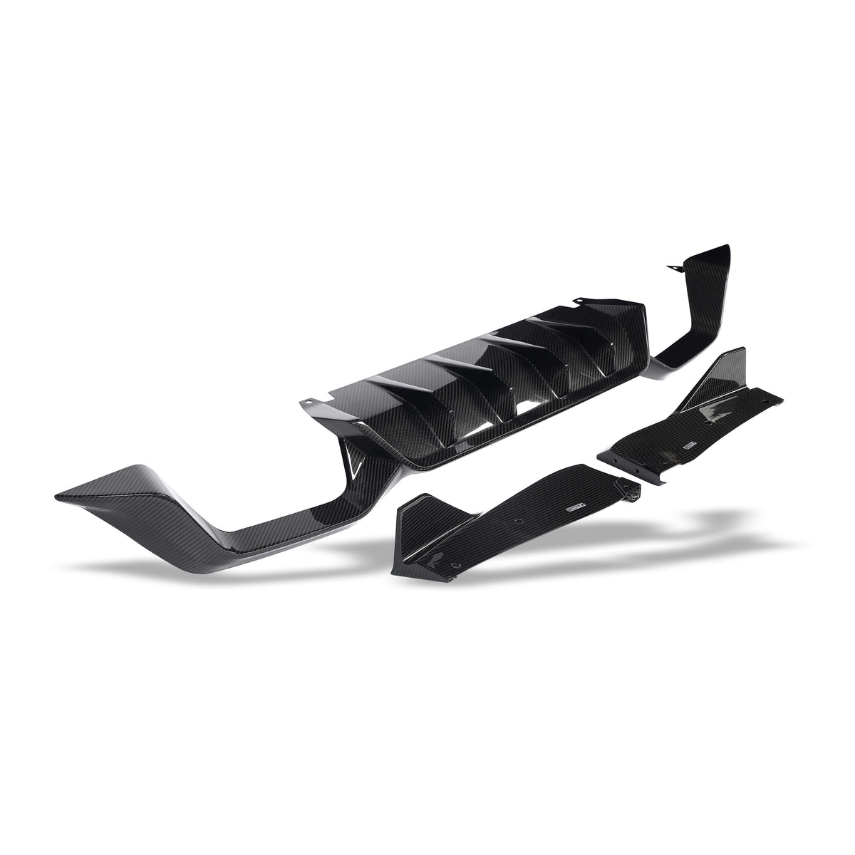 REVOZPORT BMW X4M F98 LCI Carbon Fibre Rear Diffuser (2021-2025), image 8 - Premium Bespoke AutoWorks