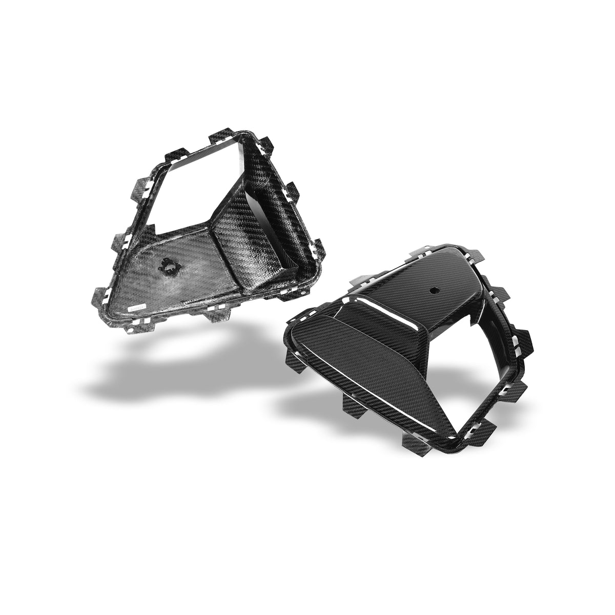 REVOZPORT BMW X5M F95 LCI Carbon Fibre Front Bumper Air Vents (2023+), image 8 - Premium Bespoke AutoWorks