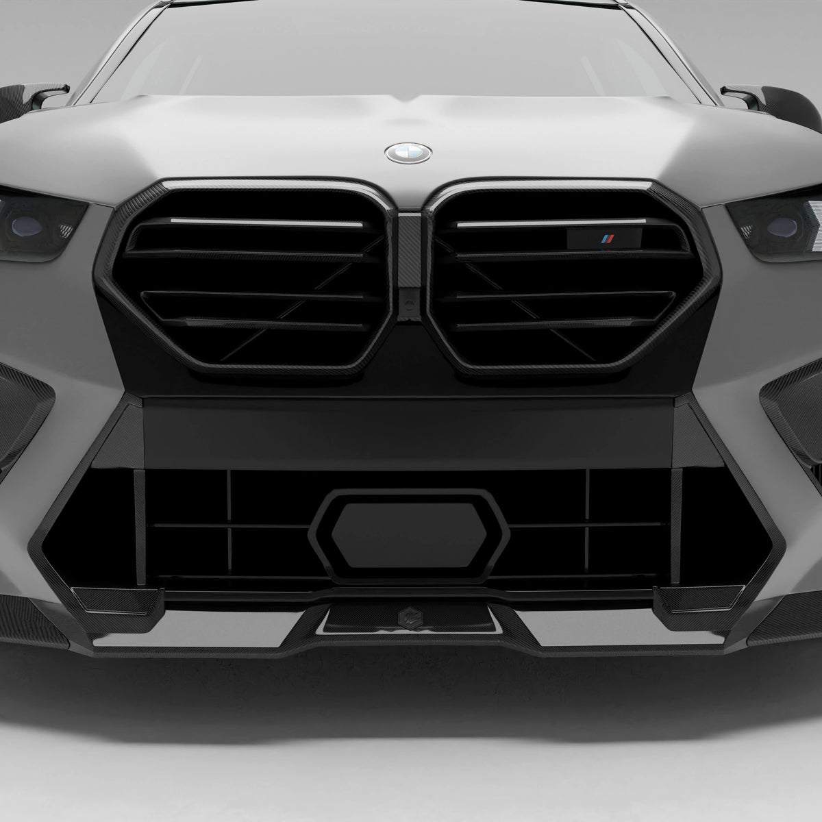 REVOZPORT BMW X5M F95 LCI Carbon Fibre Front Grille (2023+), image 2 - Premium Bespoke AutoWorks