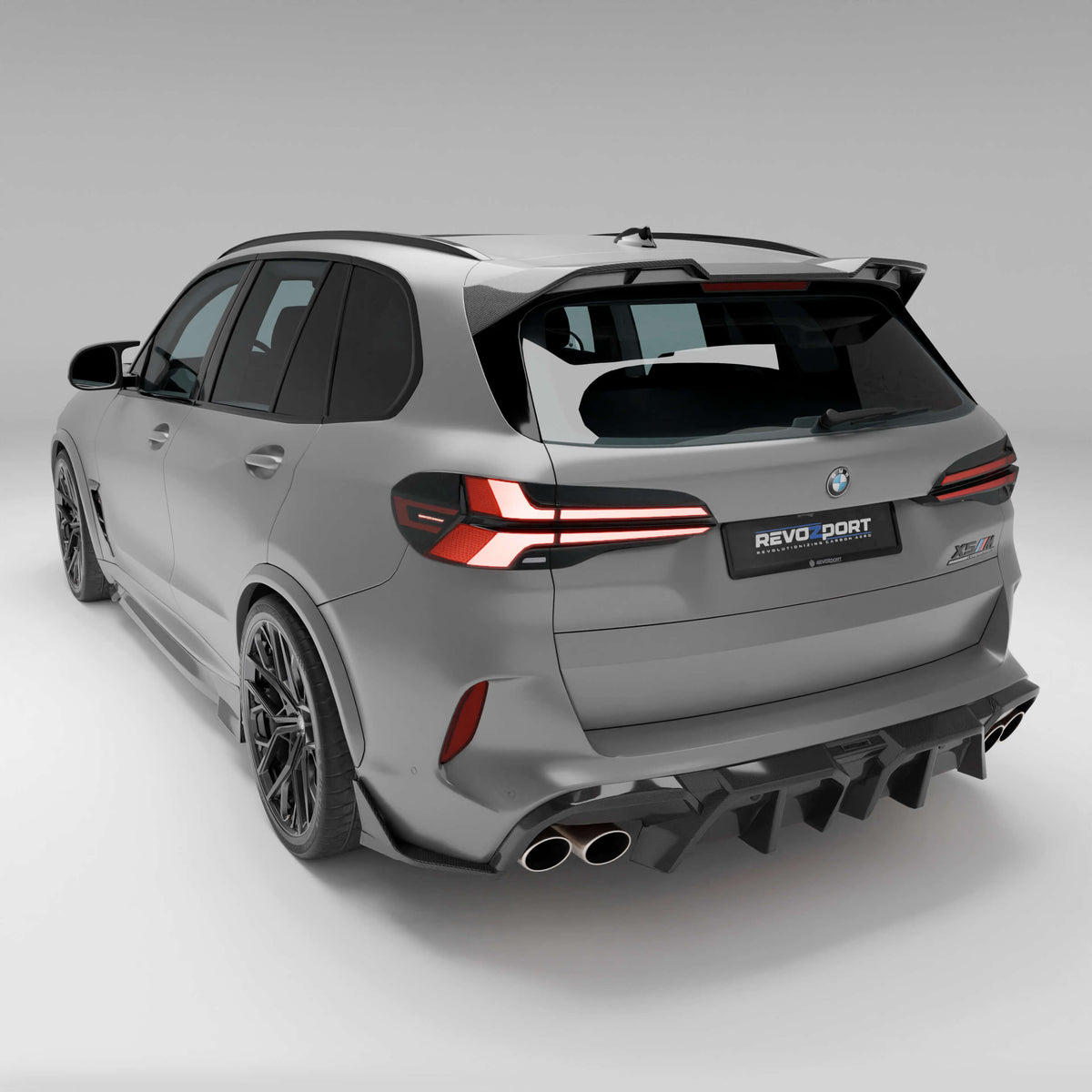REVOZPORT BMW X5M F95 LCI Carbon Fibre Roof Spoiler (2023+), image 2 - Premium Bespoke AutoWorks