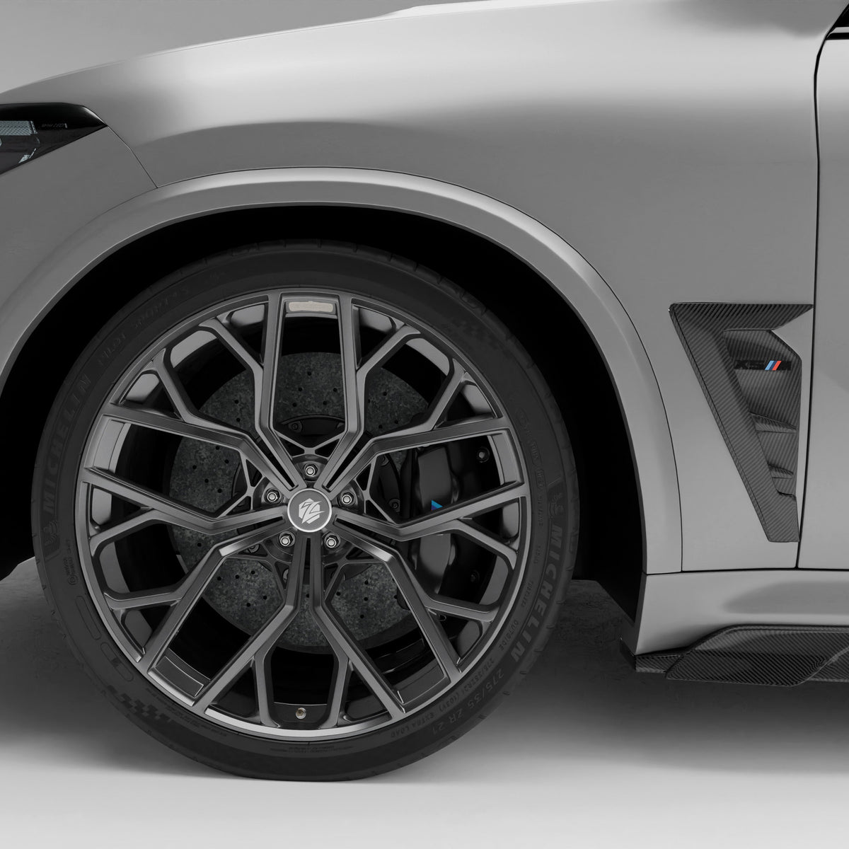 REVOZPORT BMW X5M F95 LCI Carbon Fibre Side Vents (2023+), image 2 - Premium Bespoke AutoWorks