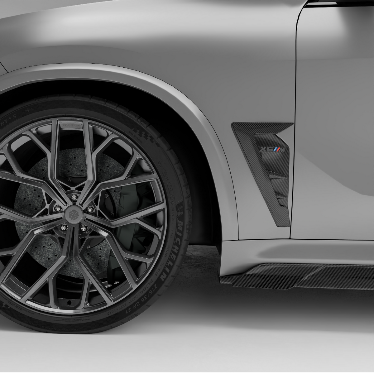 REVOZPORT BMW X5M F95 Pre-LCI Carbon Fibre Side Fender Vents (2020-2022), image 2 - Premium Bespoke AutoWorks