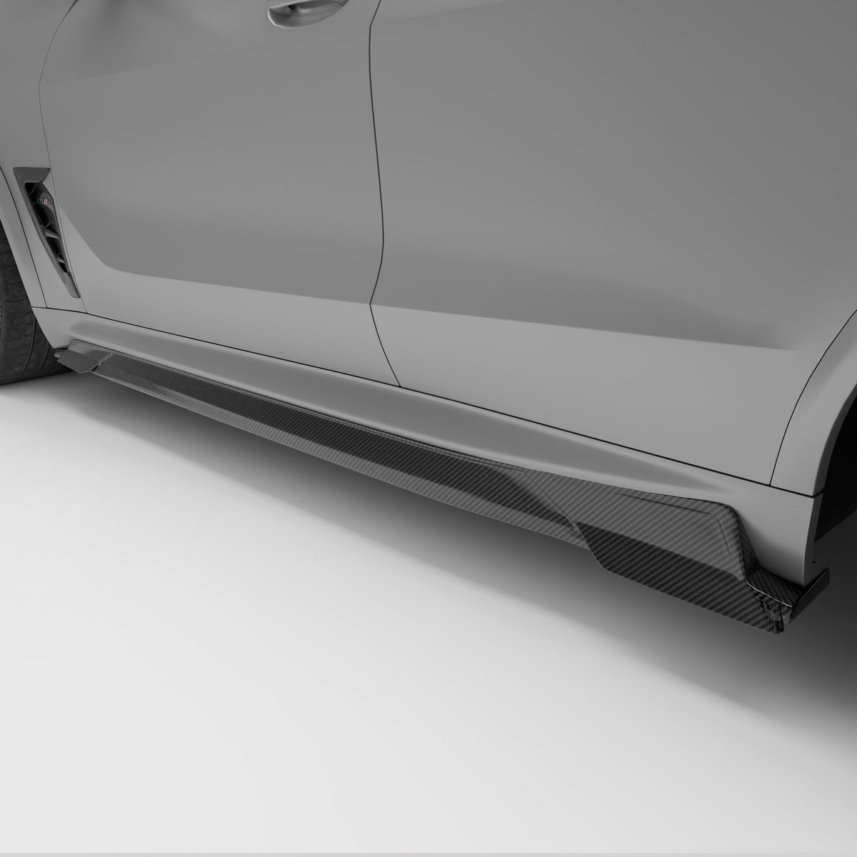 REVOZPORT BMW X5M F95 Pre-LCI Carbon Fibre Side Skirts (2020-2023), image 2 - Premium Bespoke AutoWorks