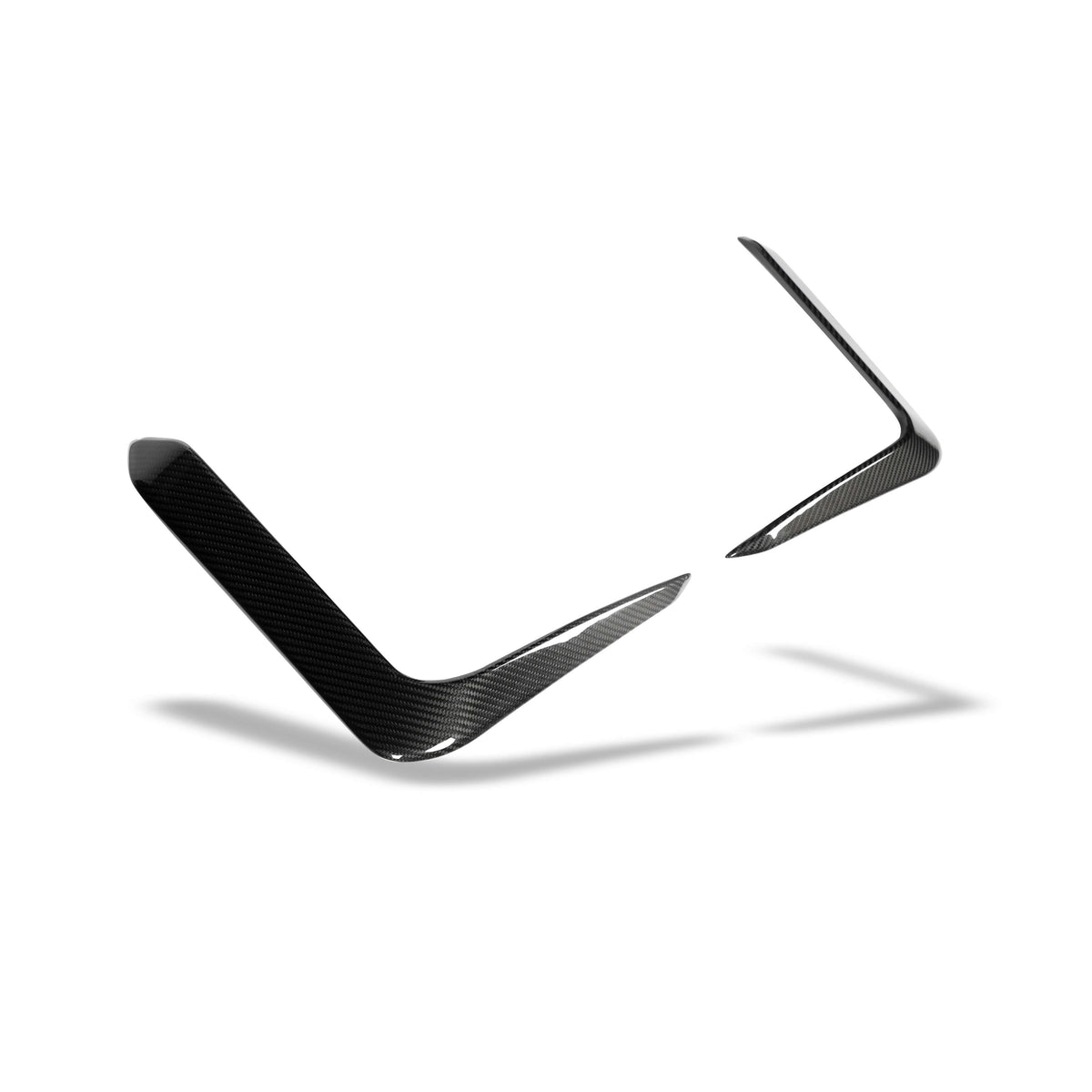 REVOZPORT BMW X6 G06 LCI Carbon Fibre Front Canards (2023+), image 4 - Premium Bespoke AutoWorks